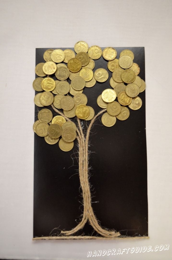 денежное дерево поделка своими руками