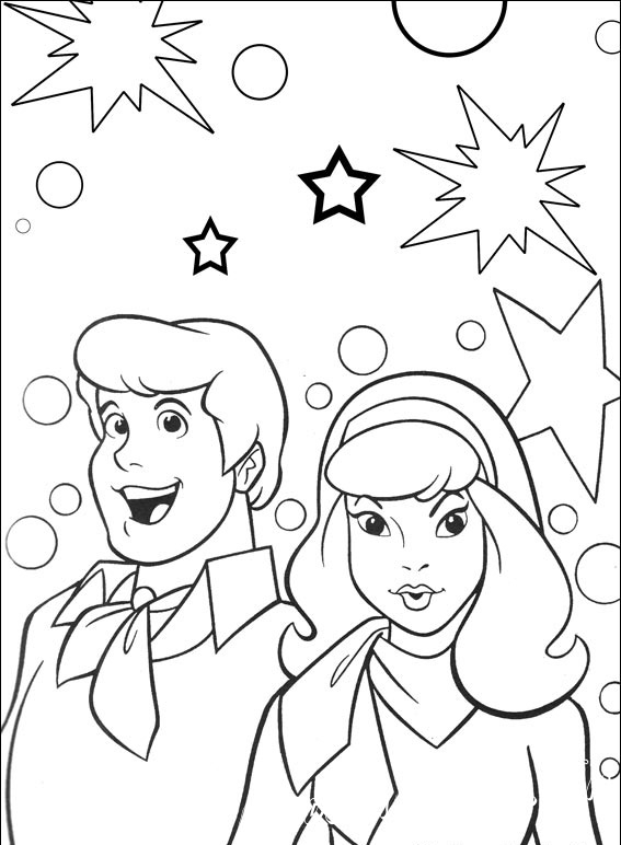 Scooby-Doo part 3 - Coloring Pages, Cartoons, for 6 years kids ...