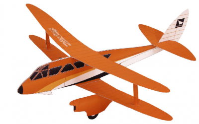 Biplane: Pattern(orange)